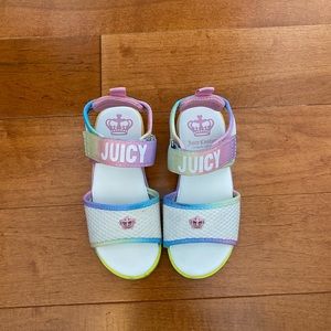 Juicy Couture girls sandals